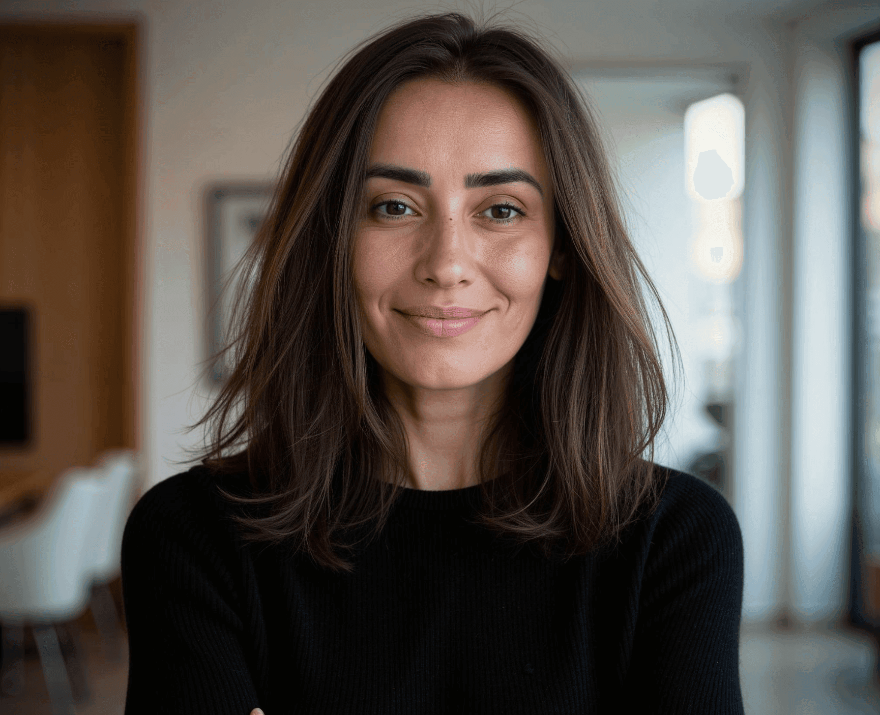 Portrait de Melek Ben Mlouka, fondatrice et gérante de Yellow Conciergerie